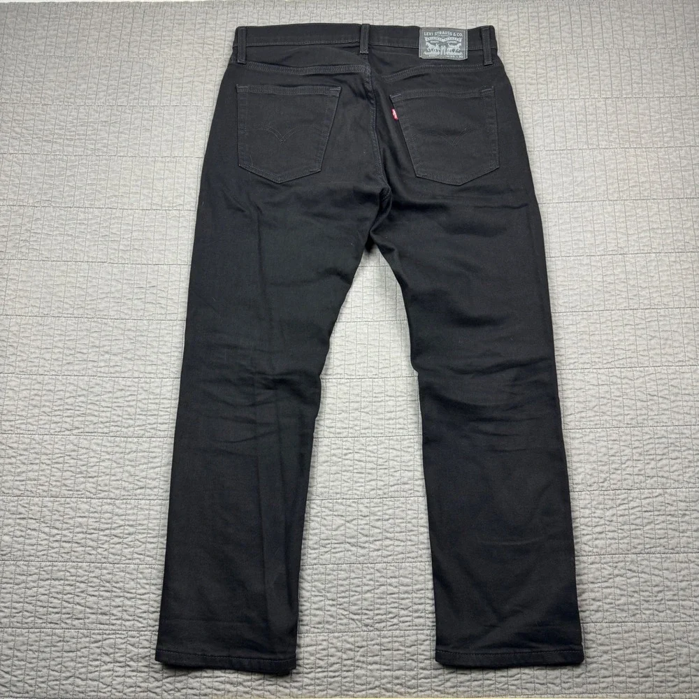 Levis 559 Relaxed Straight Jeans Mens 33x30 (35x29) Black Denim Grunge Skater